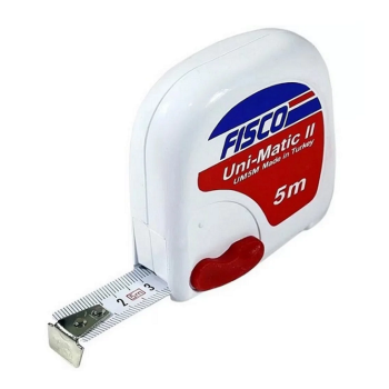 Fisco UM5 Çelik Şerit Metre 5 Metre