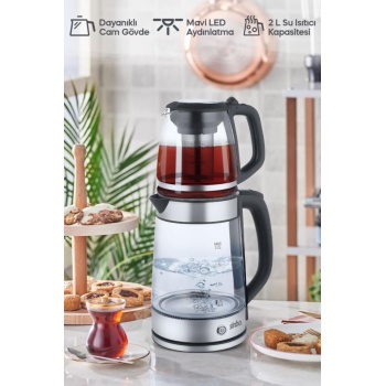 Sinbo - STM-5848 Elektrikli Cam Çay Makinesi 1500 W