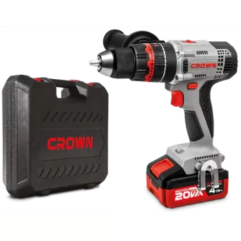 Crown Akülü Darbeli Matkap 20V-4Ah Ct21075Hmx-4 Bmc