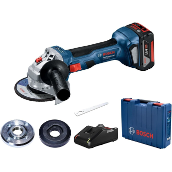 Bosch Professional GWS 180-LI 4.0 Ah Tek Akülü Taşlama Makinesi - 06019H9025