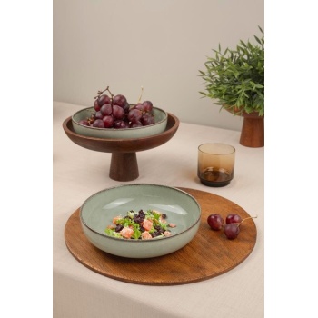 Kütahya Porselen Moderna 2 Li 20 Cm Kase YEŞİL