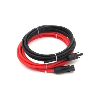 6 Mm Solar Kablo 60 Metre Mc4 Konnektörlü 30+30mt