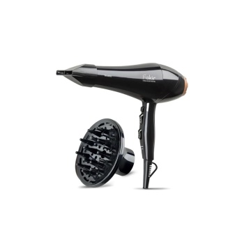 Fakir Noble Ac Motor Saç Kurutma Makinesi - Siyah