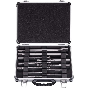 Bosch SDS-Plus 11li Alüminyum Çantalı Uç ve Keski Seti - 2608578765