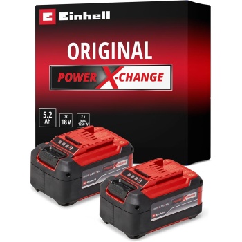Einhell 2x18V 5,2 Ah Power-X-Change Twinpack Akü - 4511526