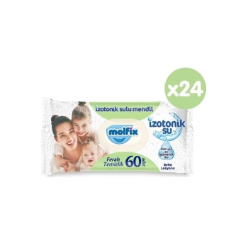 Izotonik Sulu Islak Mendil Ferah 60lı X 24 Adet (1440 Yaprak)