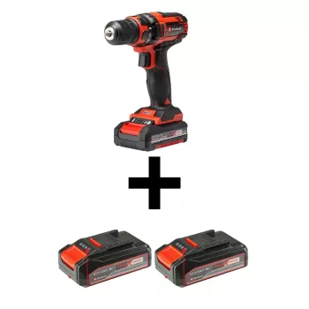 Einhell TC-CD 18/35 Li Çift Akülü 2.5 Ah + Şarj Cihazlı Akülü Matkap
