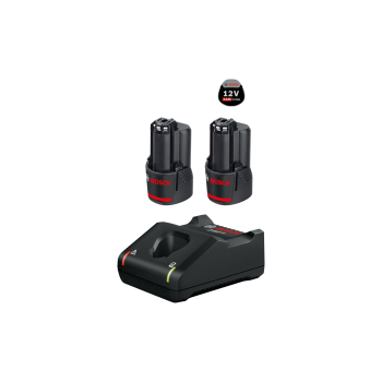 Bosch Professional 2 x Gba 3,0AH Akü Gal 12V-40 Hızlı Şarj Cihazı - 1600A019RD
