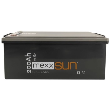 Mexxsun Lityum Akü 12,8V 200AH (LiFePo4) 2560Wh