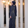 ELEGANT ABİYE LACİVERT