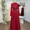 BUSE ABİYE BORDO