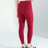Bordo Fitilli Push Up Toparlayıcı Spor Tayt