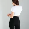 Beyaz Fitilli Kaşkorse Mini Bluz