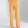 Retro Desen Cepli Turuncu Pantolon