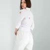 Sarı Nakışlı Fisto Gömlek