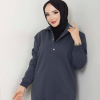 KAPŞONLU SWEATSHİRT ANTRASİT