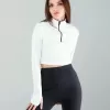 Beyaz Renkli Parmak Geçmeli Spor Body