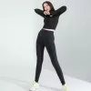 Siyah Renkli Parmak Geçmeli Spor Body