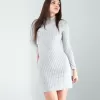 Taş Mini Triko Elbise