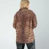 Leopar Desen Gömlek