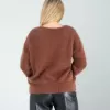 Kahve Sakal Triko Hırka