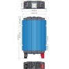 Cotek DC-AC 48V 1000W (Rack Mounth) Tam Sinüs Inverter