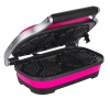 Aksu Vintage Waffle Makinesi Double Barbie Pembe