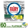 Fairy Platinum 60 Yıkama Bulaşık Makinesi Deterjanı Tableti / Kapsülü Limon Kokulu 77493