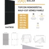 Torges Plus A+ 600 W 144TN M10 TOPCon Güneş Paneli 1 Palet 31 Adet