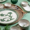 14 Parça 6 Kişilik Kahvaltı Takımı Ottoman Elegance Yeşil - 2