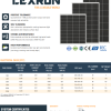 Lexron 220 W PERC Monokristal Güneş Paneli