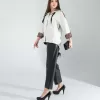 Leopar Detaylı Ceket