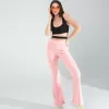 Pembe İspanyol Paça Tayt