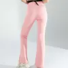Pembe İspanyol Paça Tayt