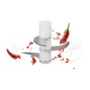 Kiwi Kc8203 3 Bıçaklı 350 ML Şarjlı Rondo Gıda Doğrayıcı Blender