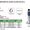 Insize 3128 Dijital Üç Ayaklı Mikrometre (Geniş Ölçüm Aralıklı)