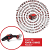 Einhell GE-PS 18/15 Li BL Çift Akülü 4 Ah Budama Testeresi