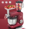 Sinbo SMX-2775 Çok Amaçlı 3ın1 Mutfak Şefi Hamur Yoğurma Kıyma Makinesi Sürahi Blender 1500w Kırmızı