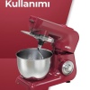 Sinbo SMX-2775 Çok Amaçlı 3ın1 Mutfak Şefi Hamur Yoğurma Kıyma Makinesi Sürahi Blender 1500w Kırmızı