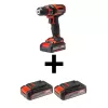 Einhell TC-CD 18/35 Li Çift Akülü 2.5 Ah + Şarj Cihazlı Akülü Matkap