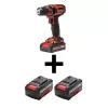 Einhell TC-CD 18/35 Li Çift Akülü 4 Ah + Şarj Cihazlı Akülü Matkap