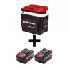 Einhell TE-COL 18/27 Li Akülü Oto Buzluk Çift Akülü 4 Ah + Şarj Cihazlı