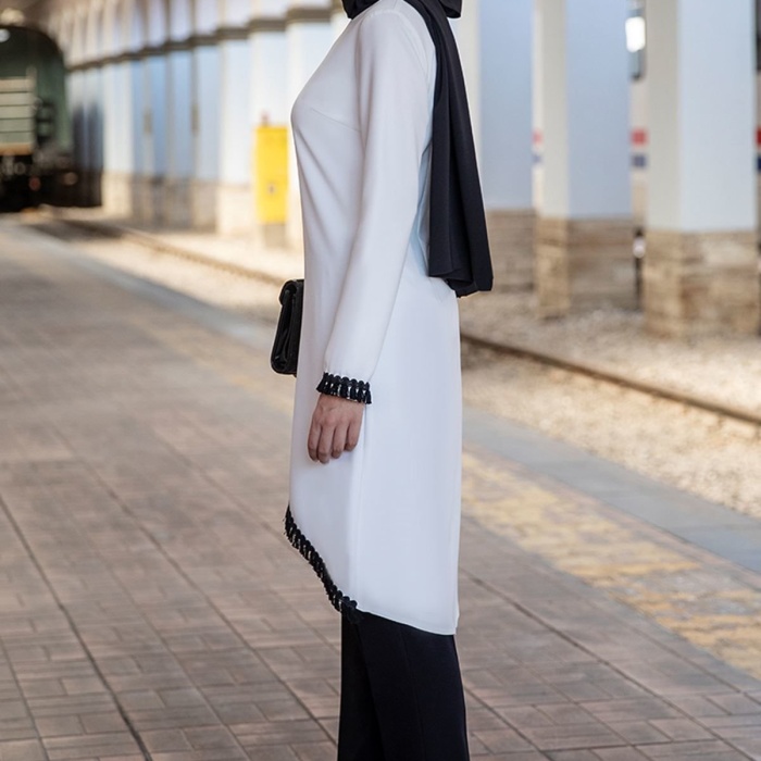 Buse Tunik Ekru