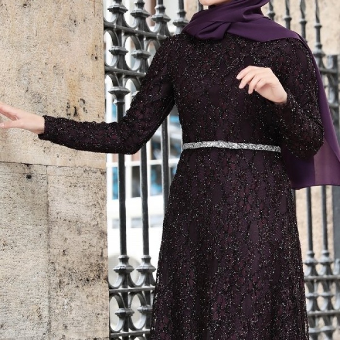İPEK ELBİSE MÜRDÜM