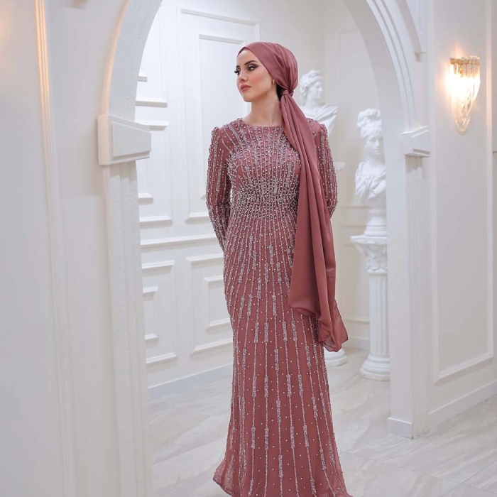 ELEGANT ABİYE SOĞAN KABUĞU