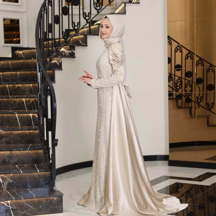 MANOLYA ABİYE BEJ