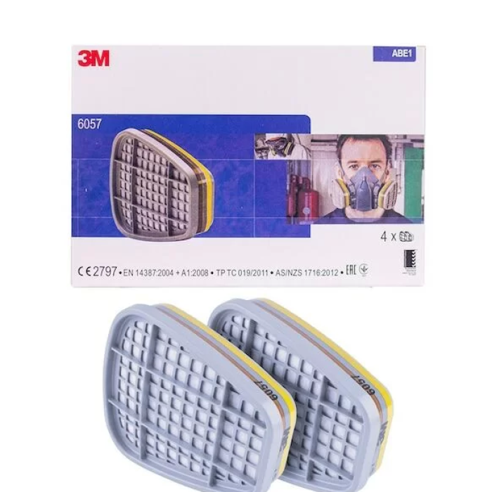 3m 6057 Asit Gaz Buhar Filtresi 4 Çift