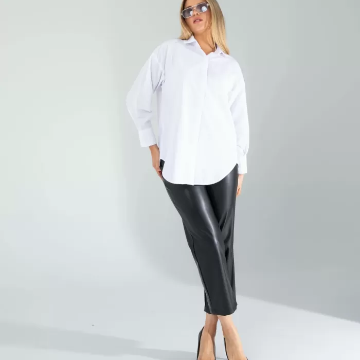 Beyaz Regular Fit Gömlek