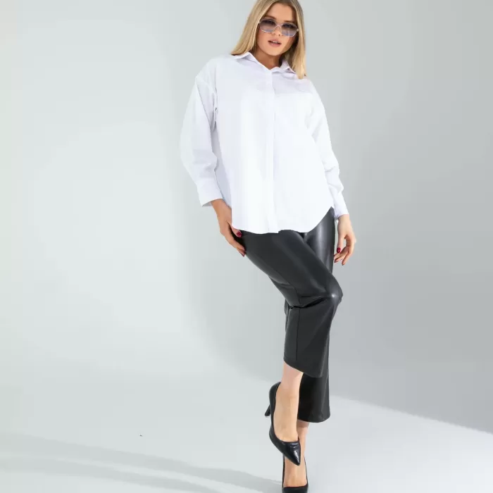 Beyaz Regular Fit Gömlek