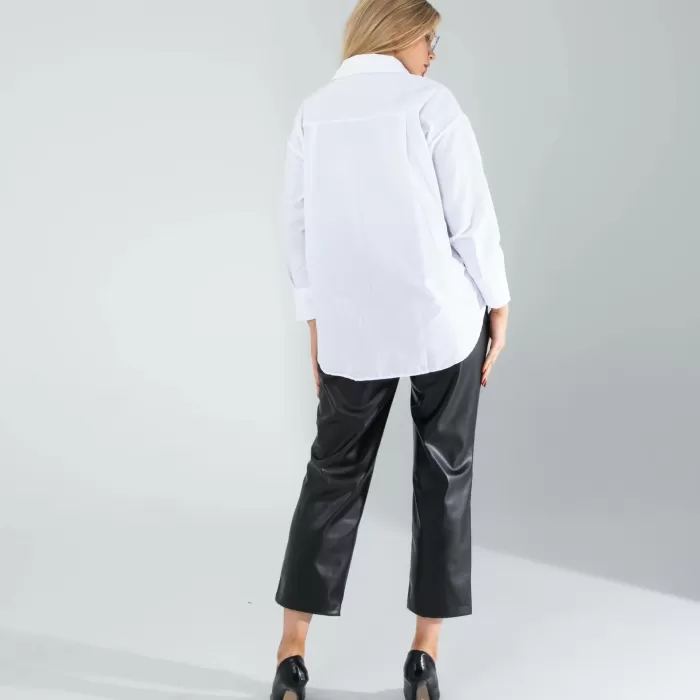 Beyaz Regular Fit Gömlek